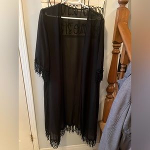 Fringed Kimono